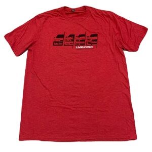LMR.com Mustang Generations Graphic T-Shirt, Red, Men's XL